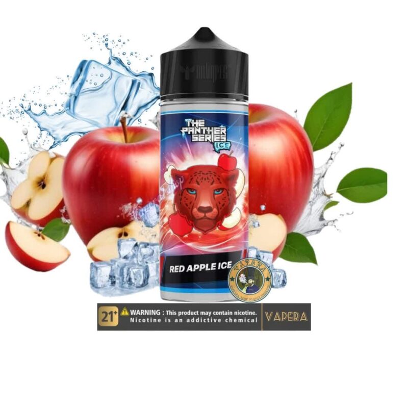 جویس سیب قرمز یخ دکترویپز | DR-VAPES PANTHER RED APPLE ICE 120 MIL