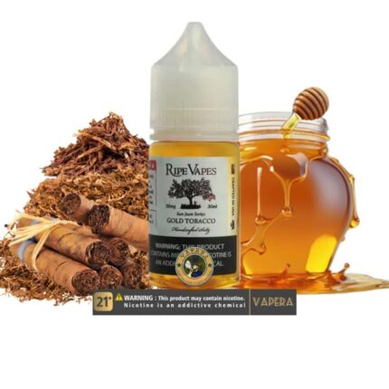 سالت گلد توباکو رایپ ویپز RIPE VAPES GOLD TOBACCO