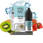 سالت توت‌فرنگی کیوی یخ پادسالت 10میل POD SALT STRAWBERRY KIWI ICE