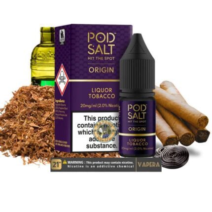 سالت لیکور توباکو پادسالت 10میل POD SALT LIQUOR TOBACCO