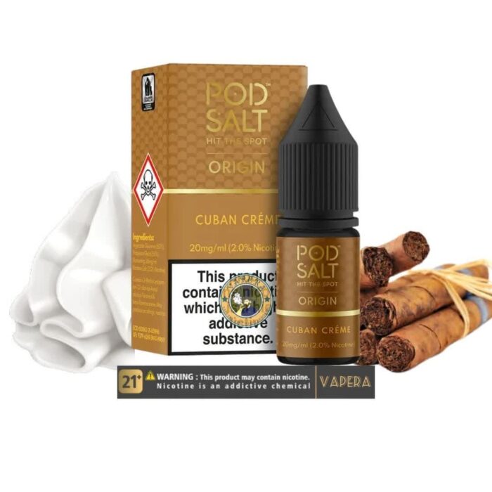 سالت کوبان کرم اورجین پادسالت (10میل) | POD SALT ORIGIN CUBAN CREME