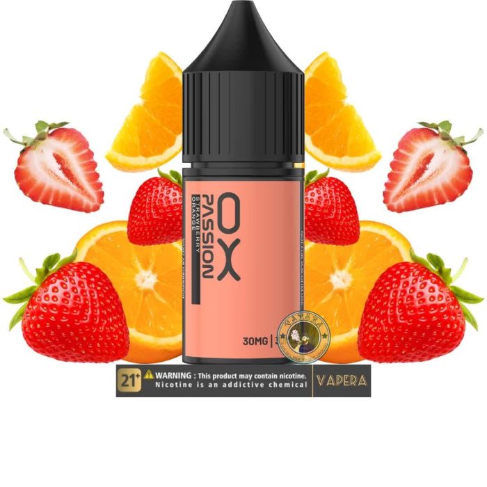 سالت توت فرنگی پرتقال اکسوا-OXVA STRAWBERRY ORANGE