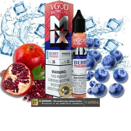 سالت بری انار یخ ویگادVGOD MIX BERRY POMEGRANATE ICED