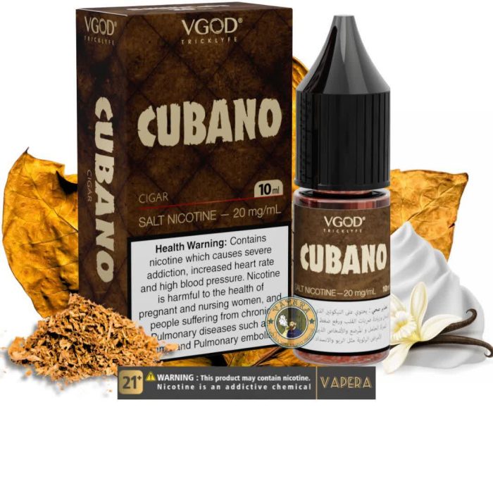 سالت کوبانو قهوه‌ای ویگاد 10میلVGOD CUBANO RICH CREAMY CIGAR