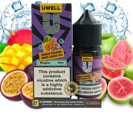 سالت انبه پشن فروت گوآوا یخ یوول-UWELL MANGO PASSION FRUIT GUAVA ICE