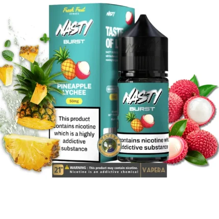 سالت آناناس لیچی نستی برست NASTY BURST PINEAPPLE LYCHEE