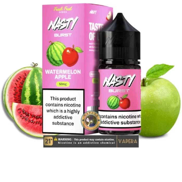 سالت هندوانه سیب نستی برست NASTY BURST WATERMELON APPLE